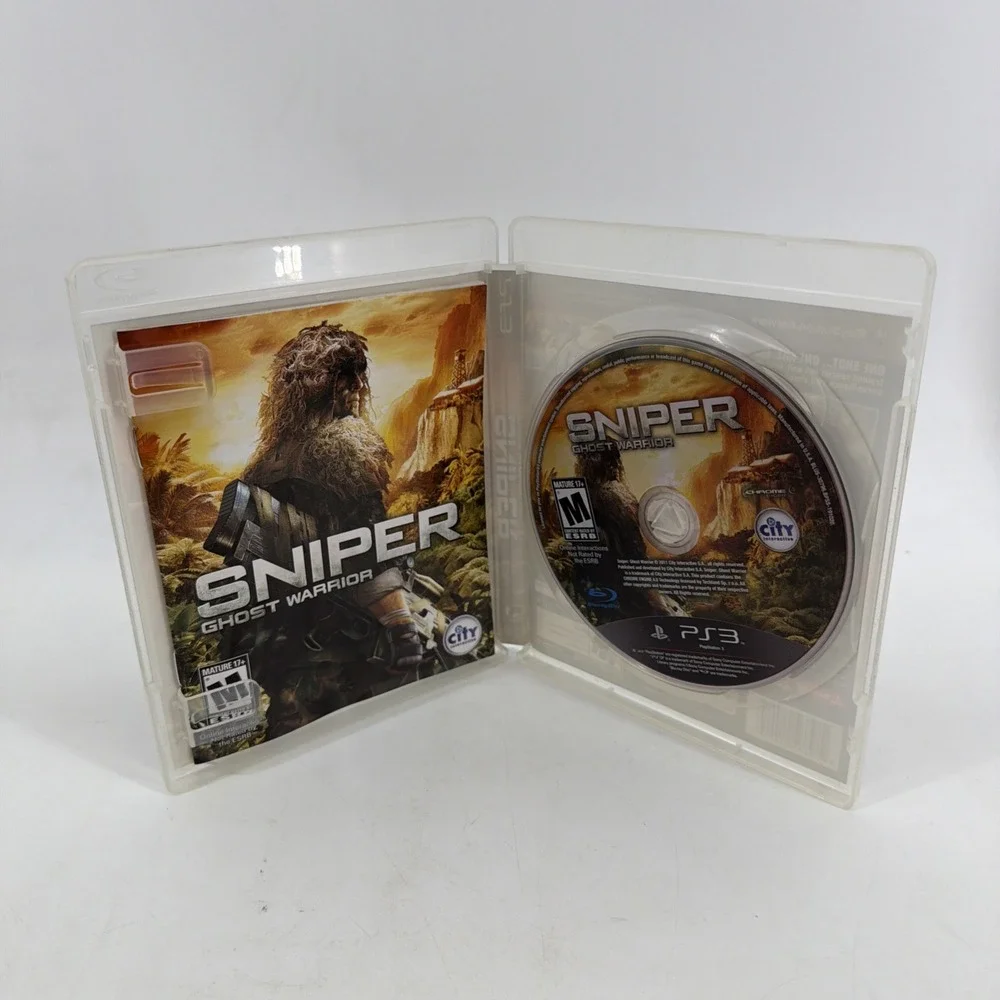 Sniper Ghost Warrior Sony (PlayStation 3 2011) Video Game Shooter PS3 PS Shooter